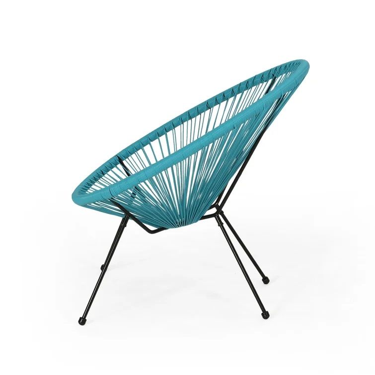 Englewood Outdoor Hammock Weave Patio Chair Set of 2 thumbnail 4