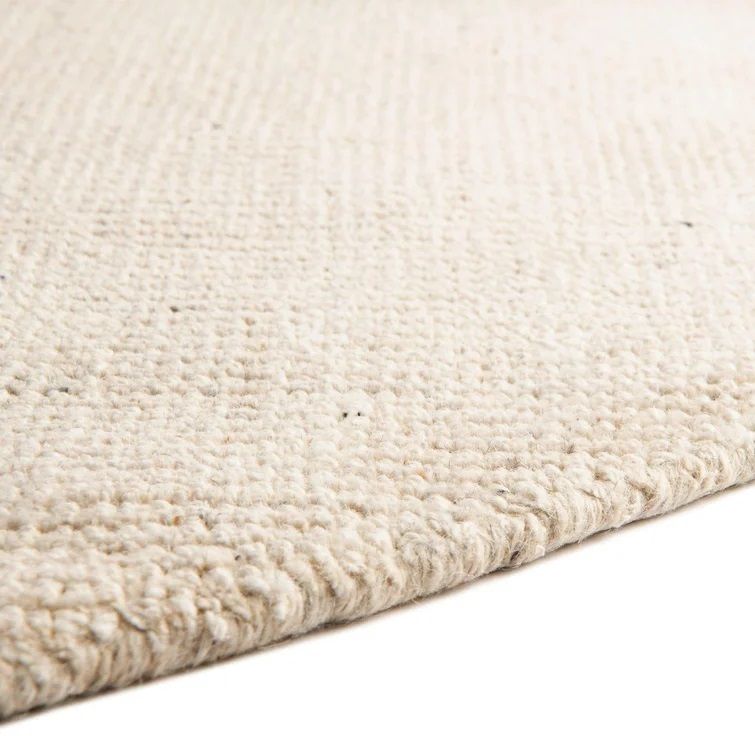Hand-Knotted Wool Area Rug in Vanilla Bean-10'x10' thumbnail 2