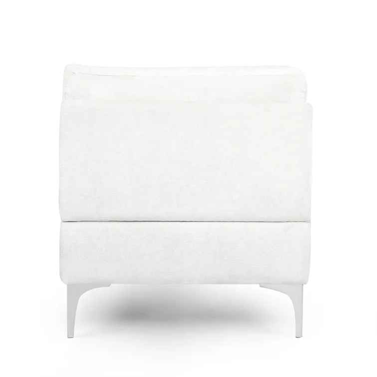 Tufted Armless Chaise Lounge thumbnail 5
