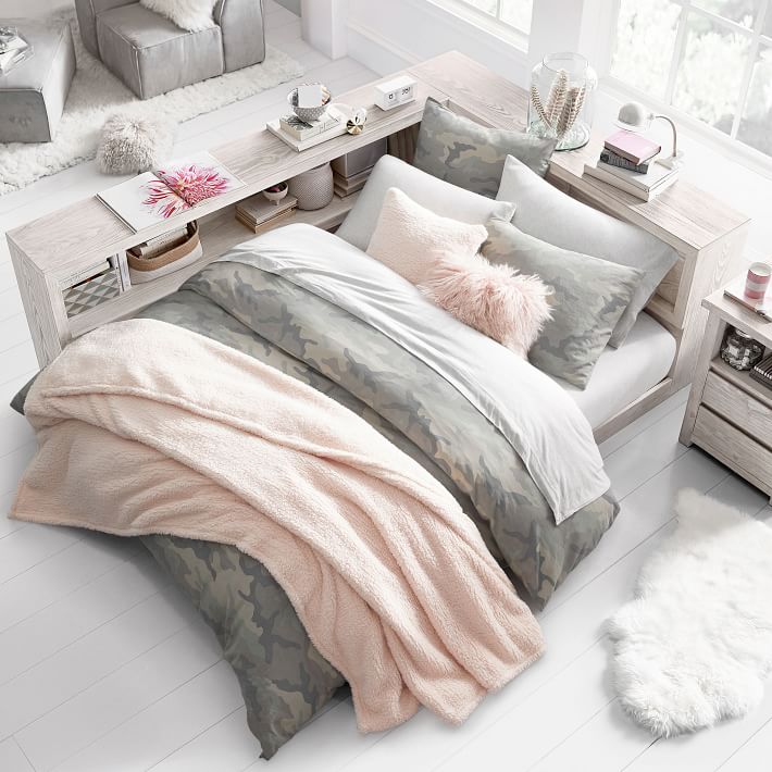 Camo Organic Duvet Cover-Twin thumbnail 2