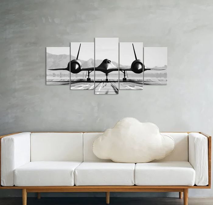5 Piece Wrapped Canvas Print Set thumbnail 2