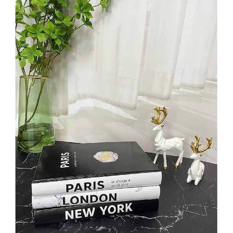 3 Piece Kitson Fashion Decorative Book Set (Set of 3) thumbnail 4