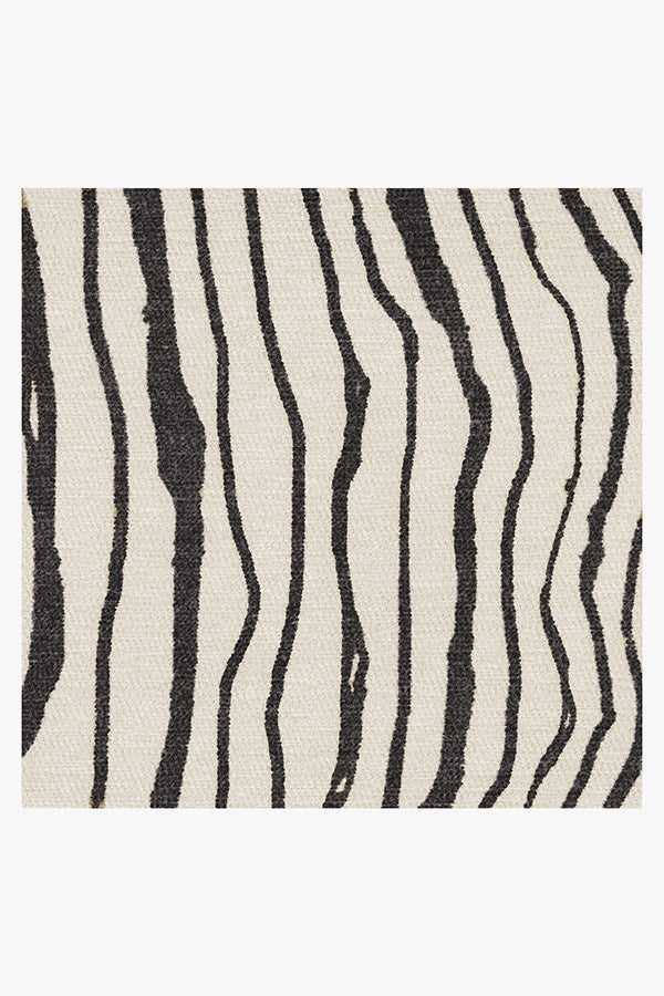 Nina Takesh Seine Black & Ivory Rug 9'x12' thumbnail 3