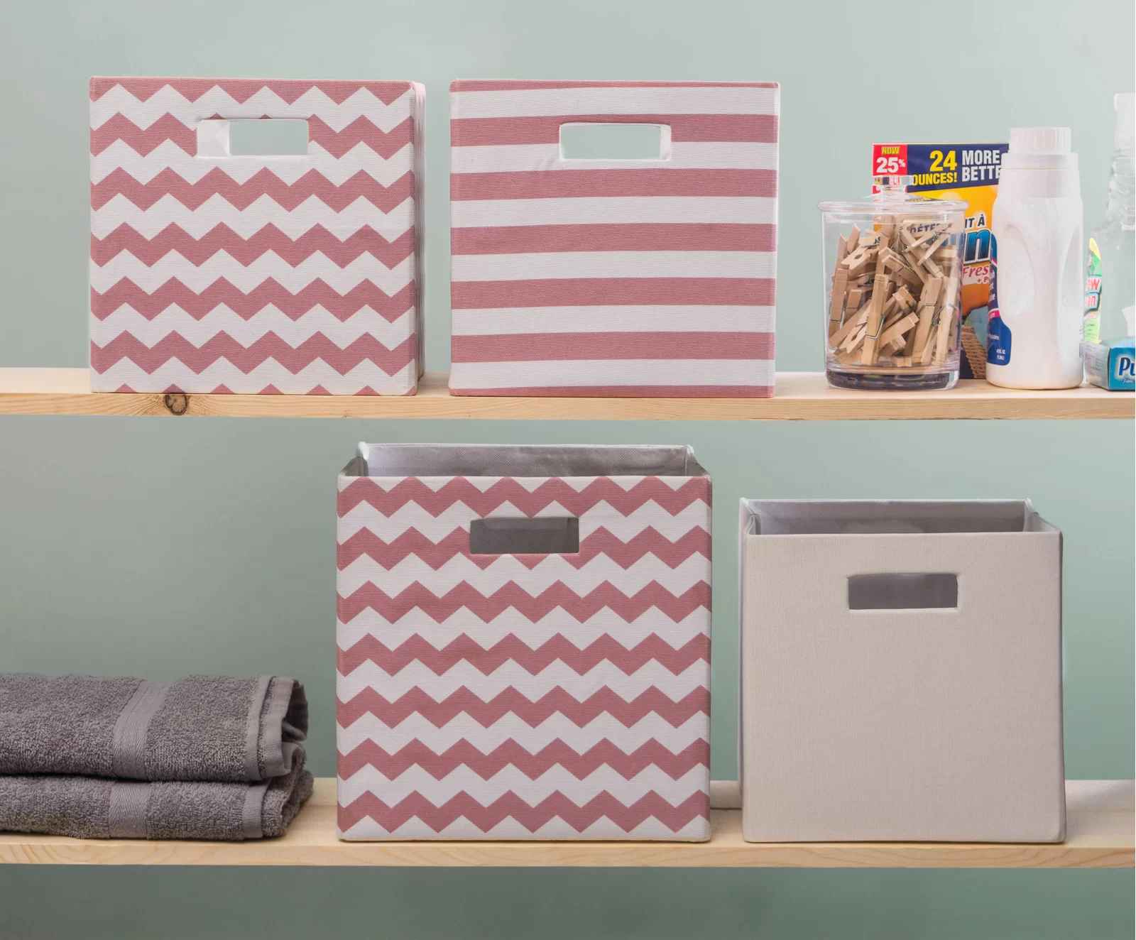 Solid Fabric Bin thumbnail 7