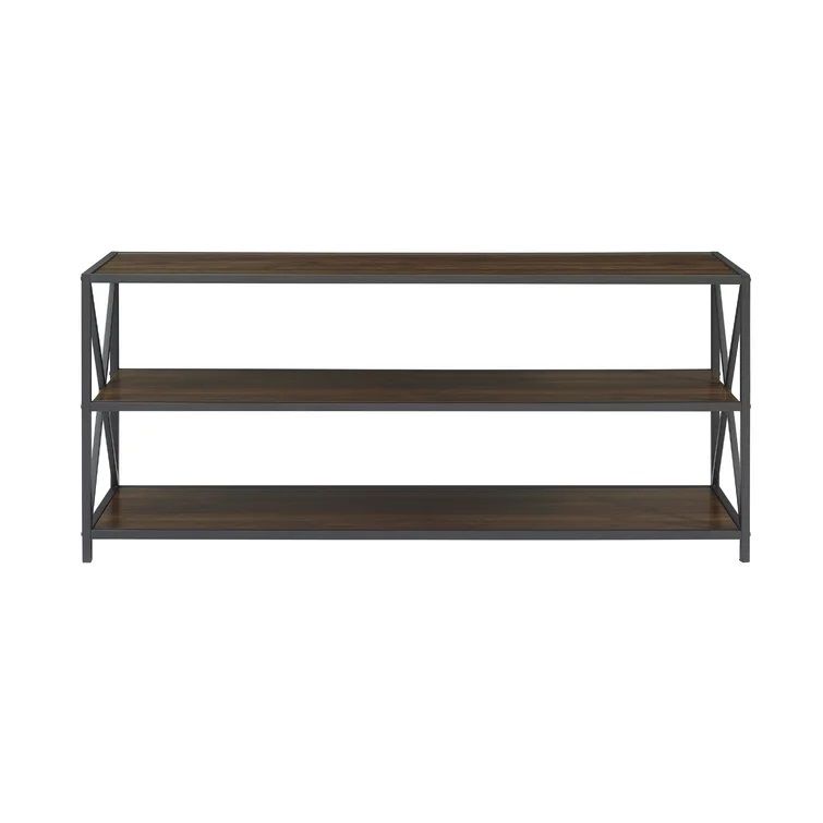 Eulas Steel Etagere Bookcase thumbnail 3