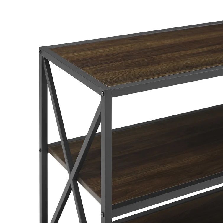 Eulas Steel Etagere Bookcase thumbnail 4