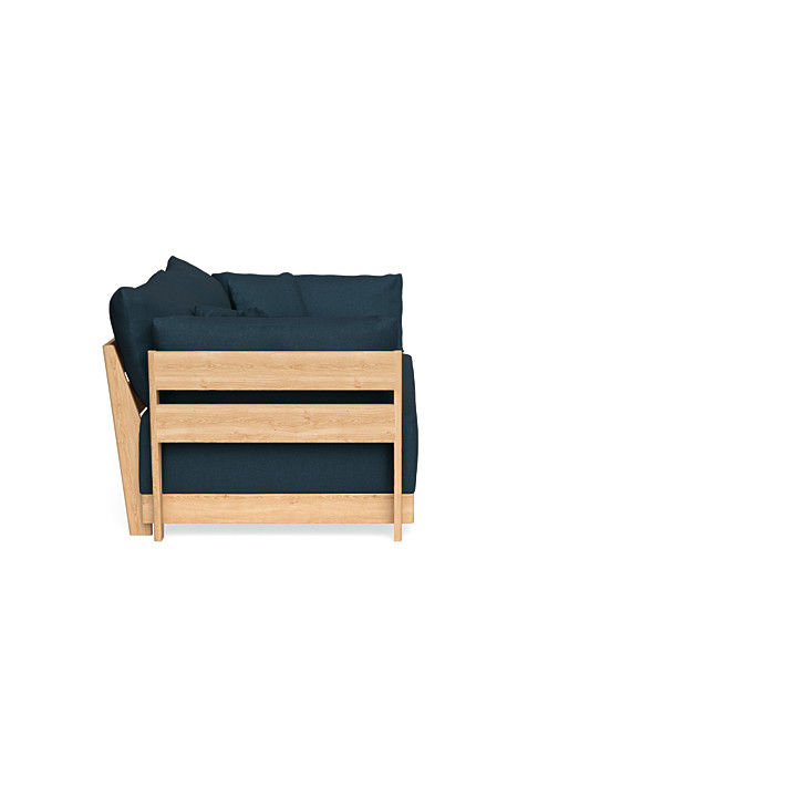 Modular Bondi 2 Seater Sofa in Navy Blue thumbnail 3
