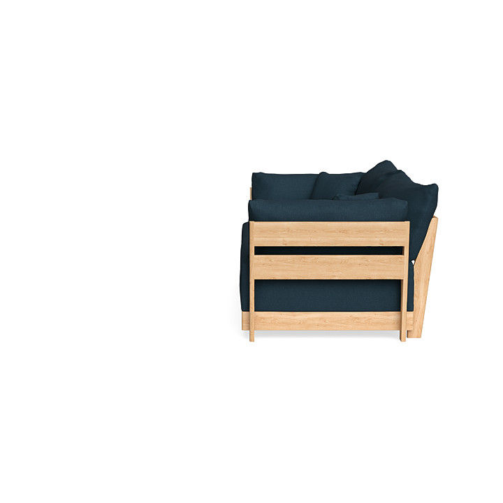 Modular Bondi 2 Seater Sofa in Navy Blue thumbnail 5
