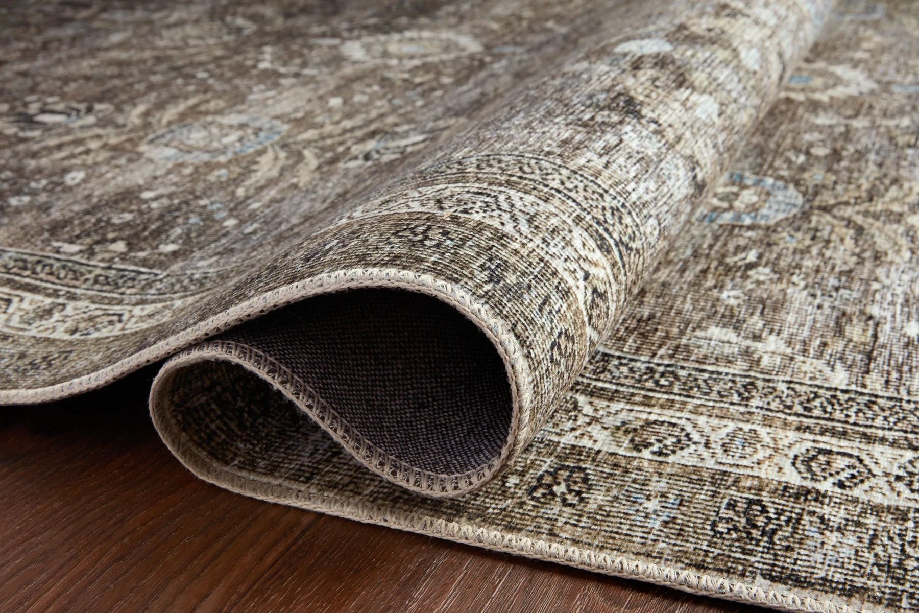 Layla Rug in Antique Moss-9'x12' thumbnail 3