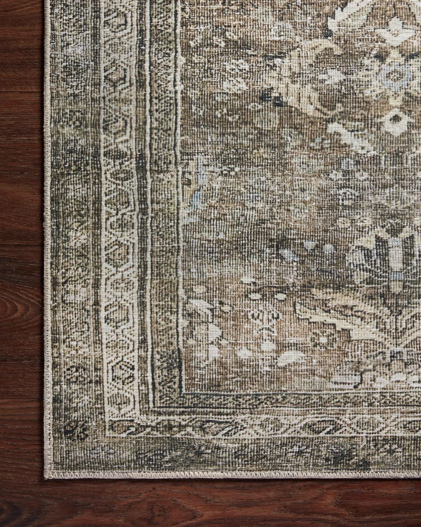 Layla Rug in Antique Moss-9'x12' thumbnail 4