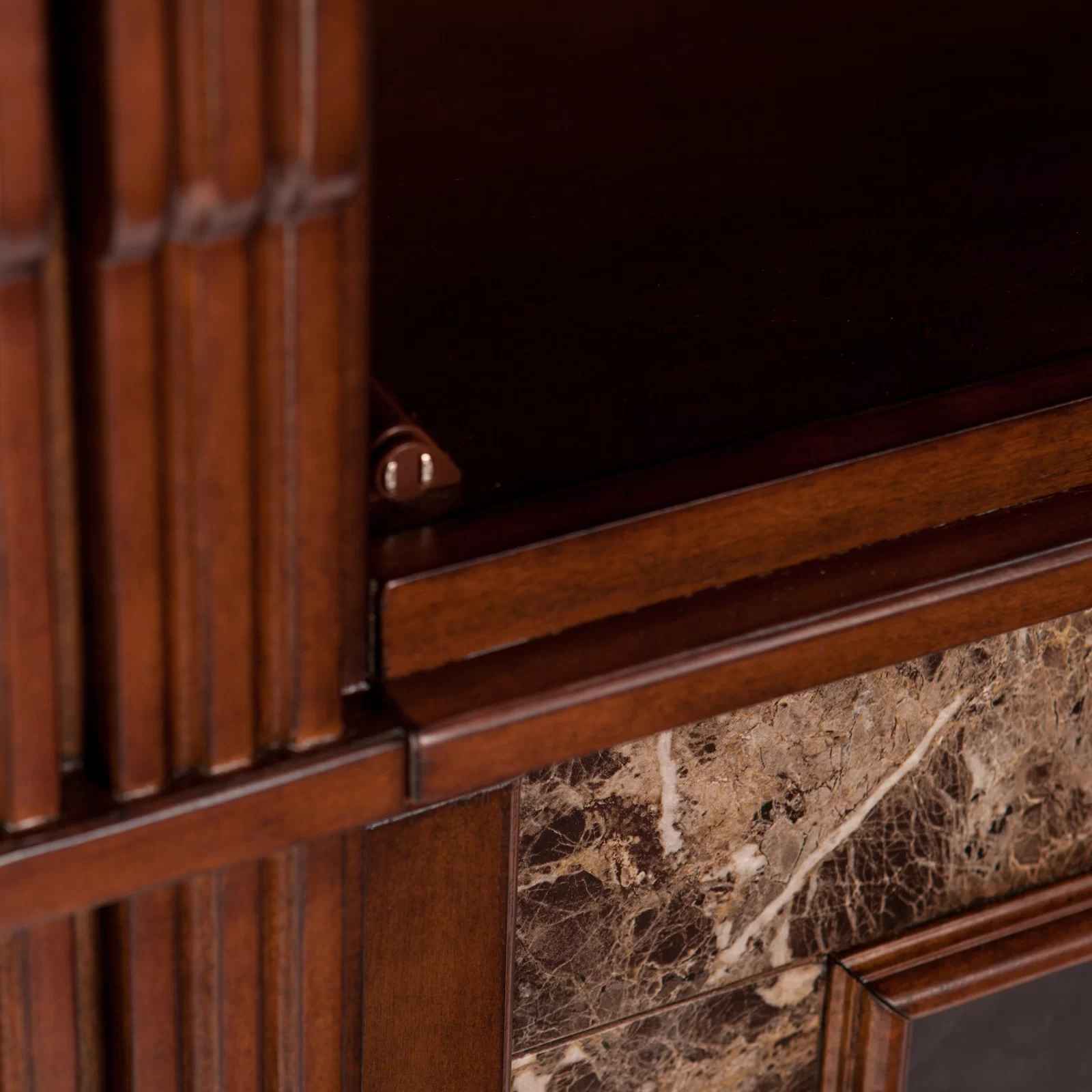 Clee TV Stand with Fireplace Included thumbnail 6