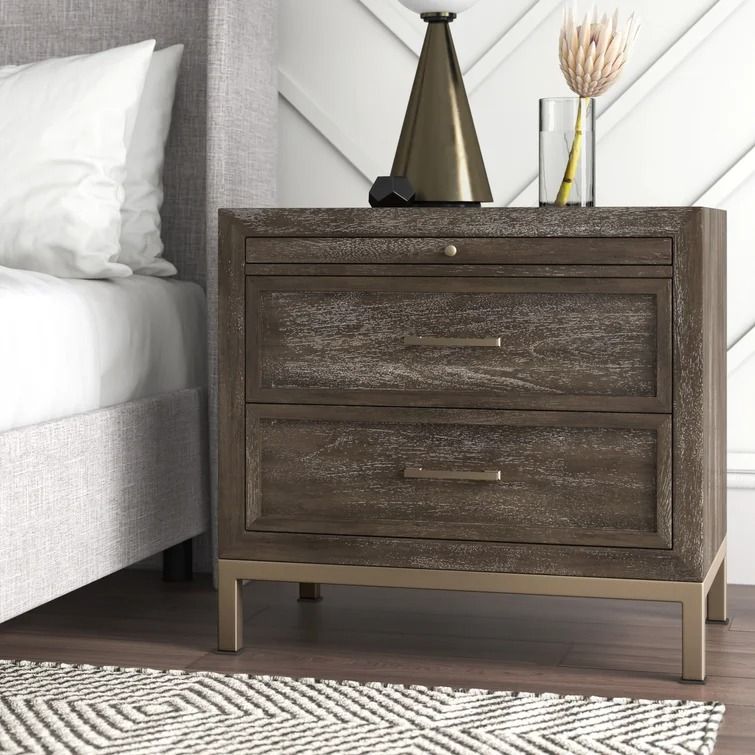 Briner 2 Drawer Nightstand thumbnail 2