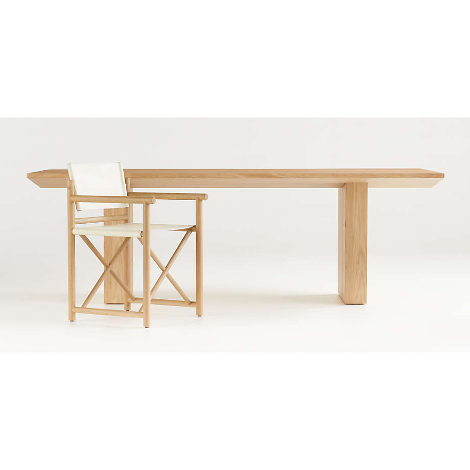 Van Natural Wood Dining Table thumbnail 5