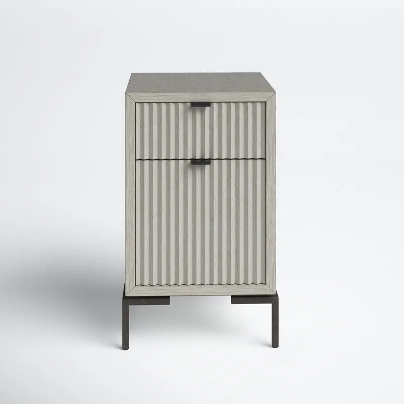 Tabitha 2 Drawer Vertical Filing Cabinet thumbnail 3