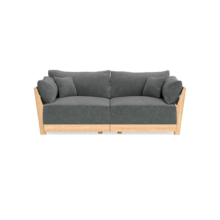 Modular Bondi 2 Seater Sofa in Chimney Gray thumbnail 2