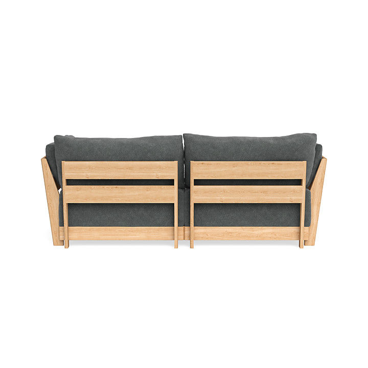 Modular Bondi 2 Seater Sofa in Chimney Gray thumbnail 4