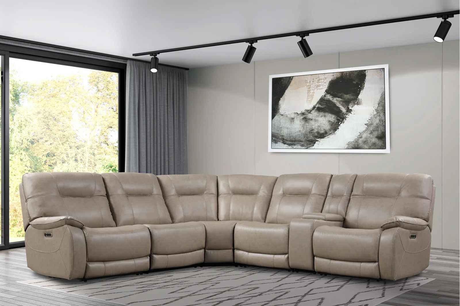 Axel Symmetrical Reclining Corner Sectional thumbnail 2