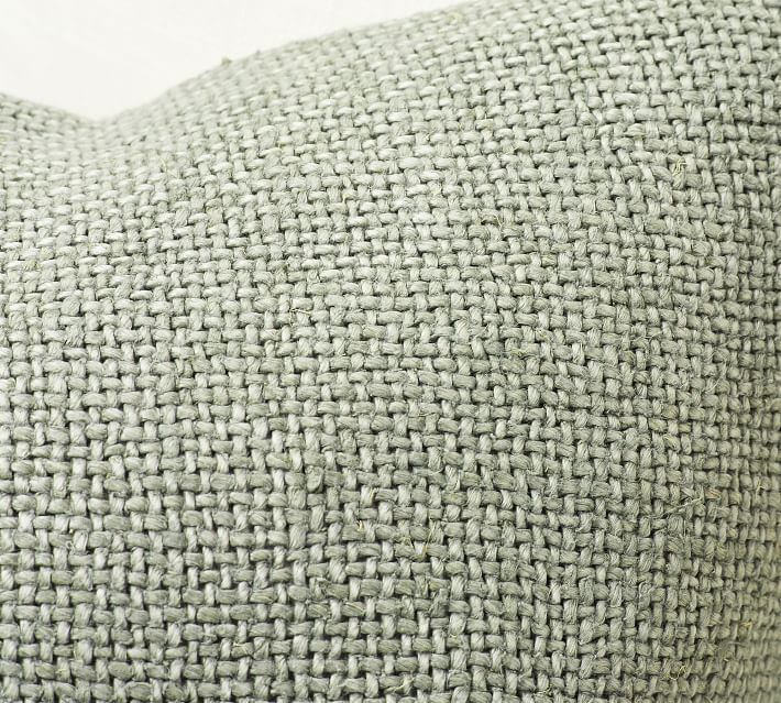 Faye Linen Textured Pillow Covers with No Insert-20"x20" thumbnail 4