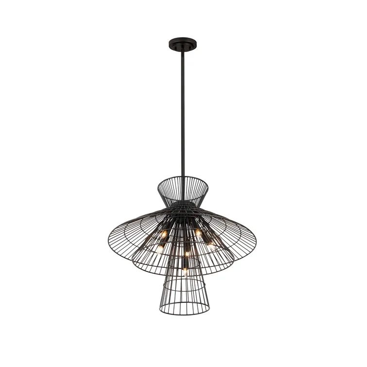 Bowry 6 Light Chandelier thumbnail 4
