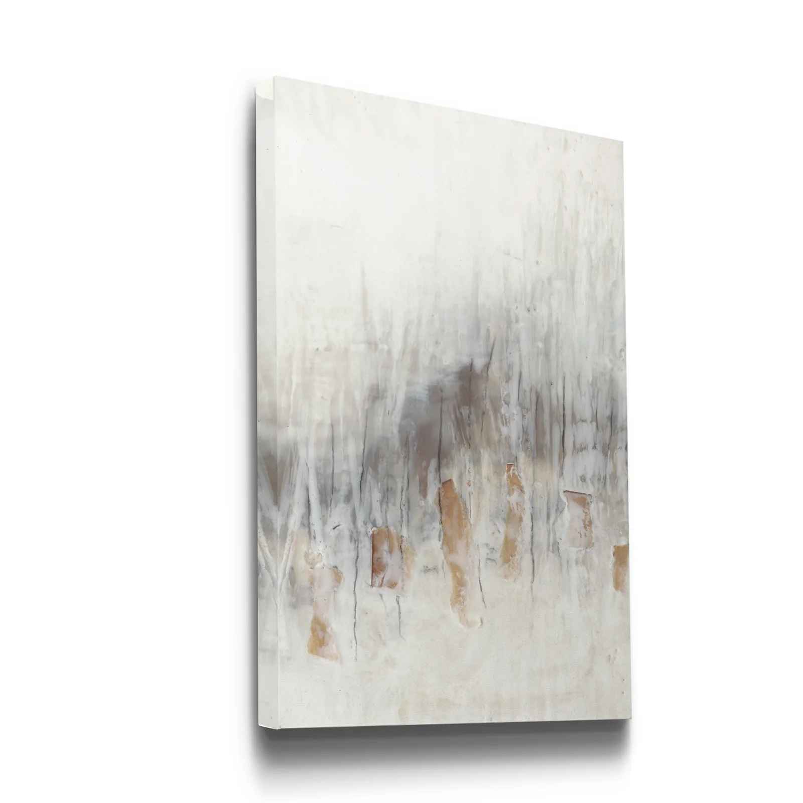 Seaglass Abstract I Wrapped Canvas Print  Unframe-48"x32" thumbnail 3