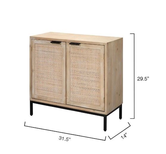 Reed 2 Door Accent Cabinet thumbnail 2