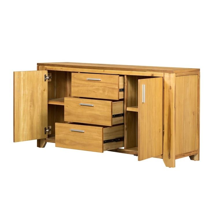 Lynisha 3 Drawer Buffet Table thumbnail 2