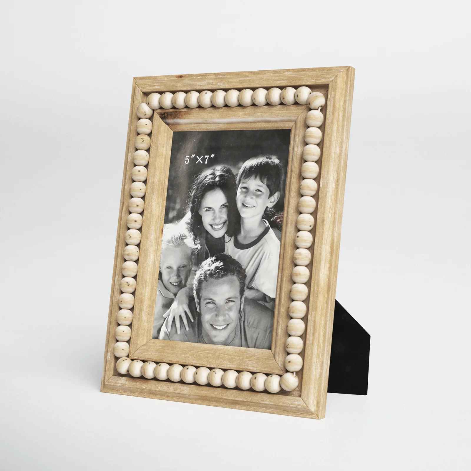 Tate Wood Single Picture Frame in Light Brown With Frame-5"x7" thumbnail 4