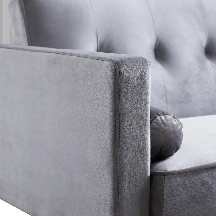 Angus Twin Tufted Back Convertible Sofa thumbnail 6