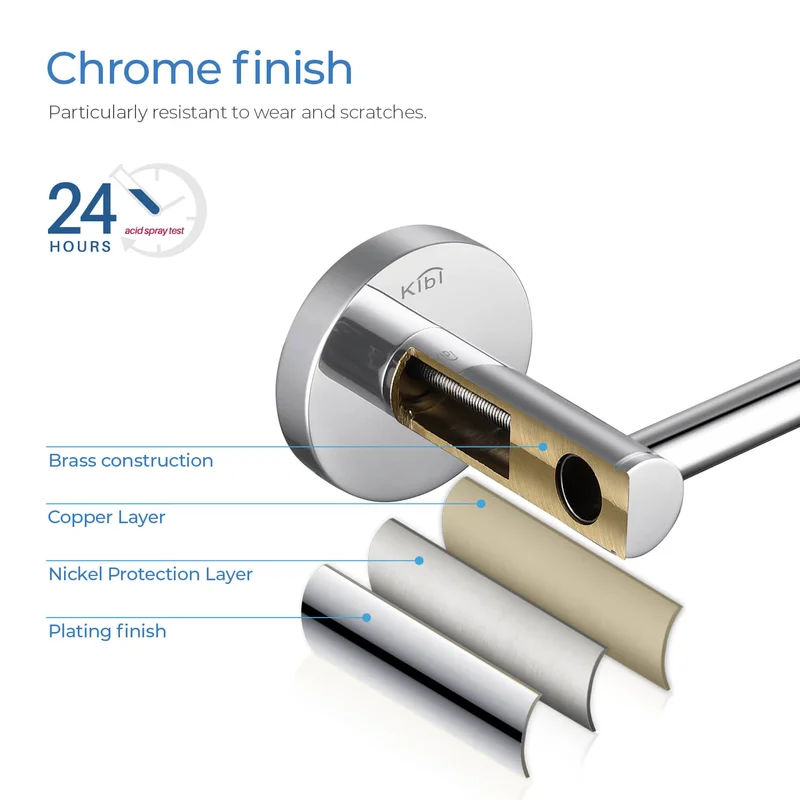 KBA1402CH Wall Mount Toilet Paper Holder thumbnail 6