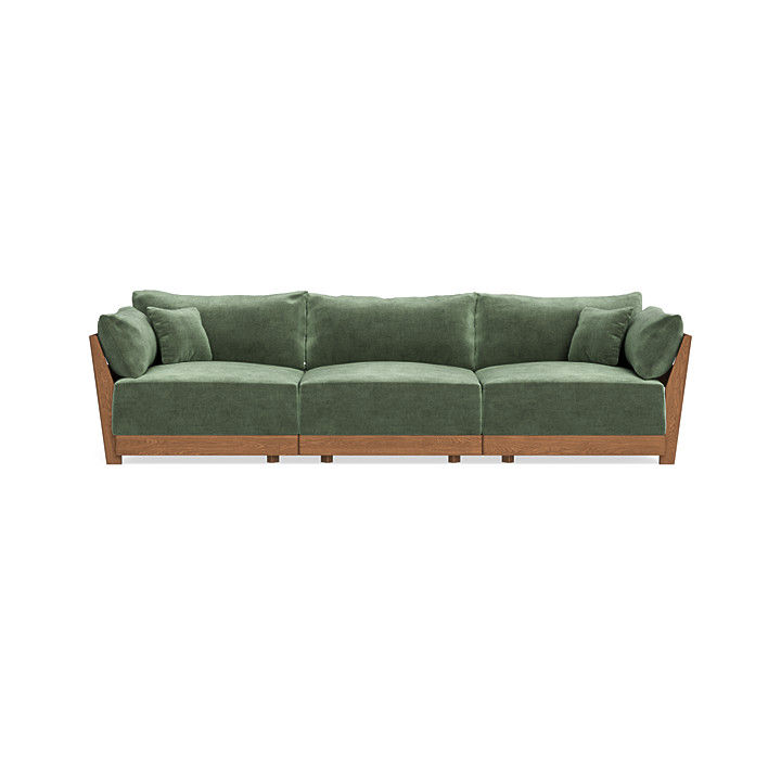 Modular Bondi 3 Seater Sofa in Rosemary thumbnail 2