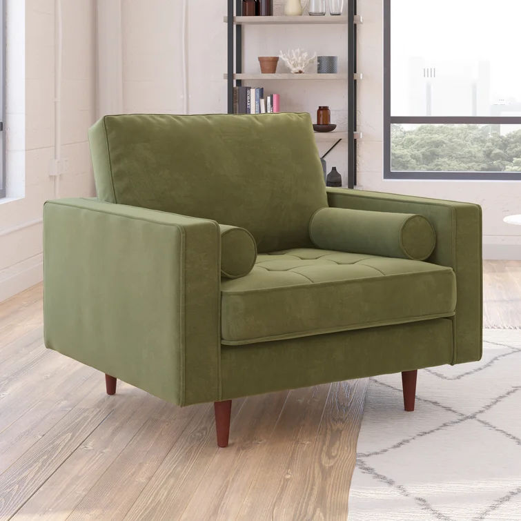 Luo Tufted Armchair thumbnail 2