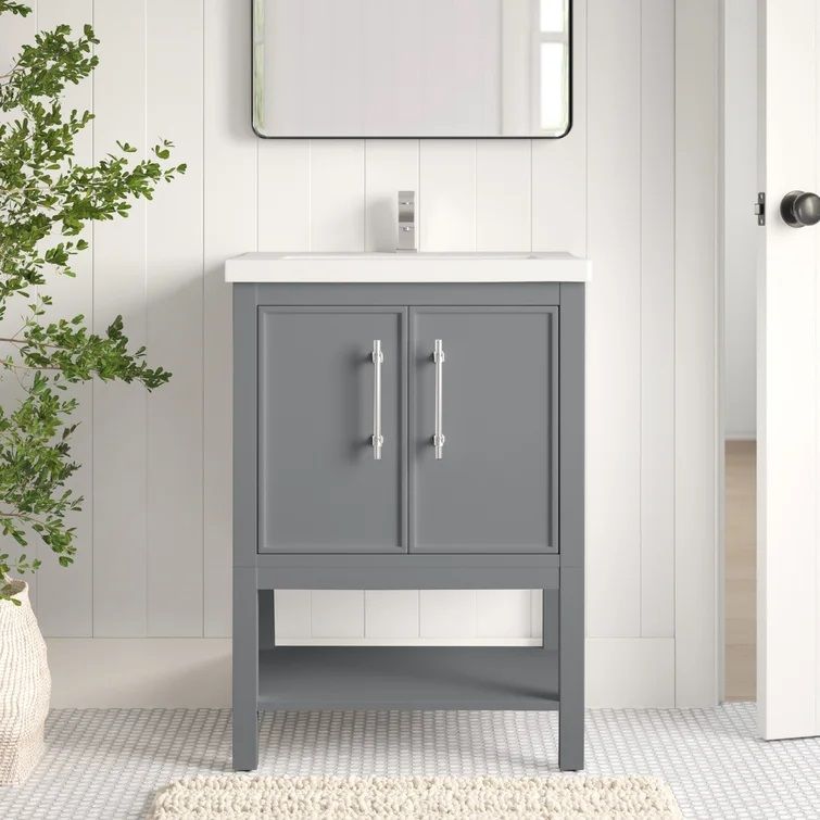 Jewell Single Bathroom Vanity Set thumbnail 2