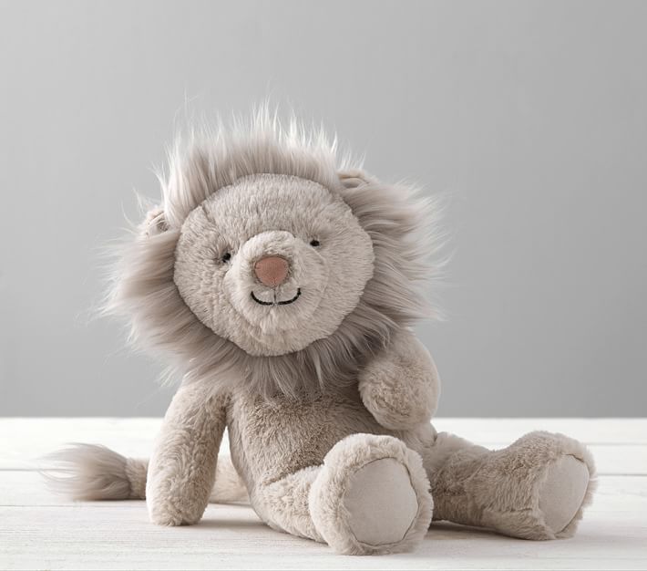 Taupe Lion Critter Plush thumbnail 3