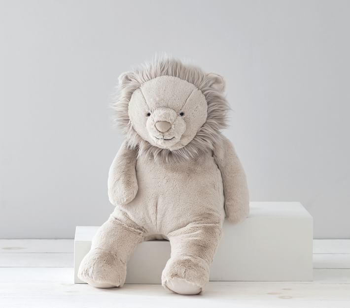 Taupe Lion Critter Plush thumbnail 4