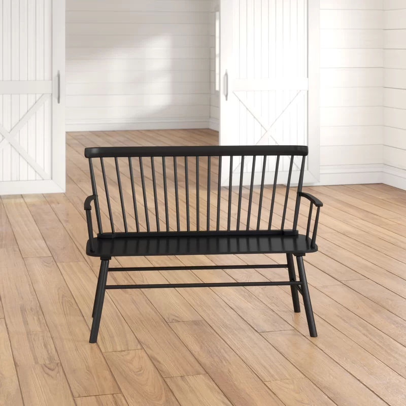 Astride Wood Bench thumbnail 4