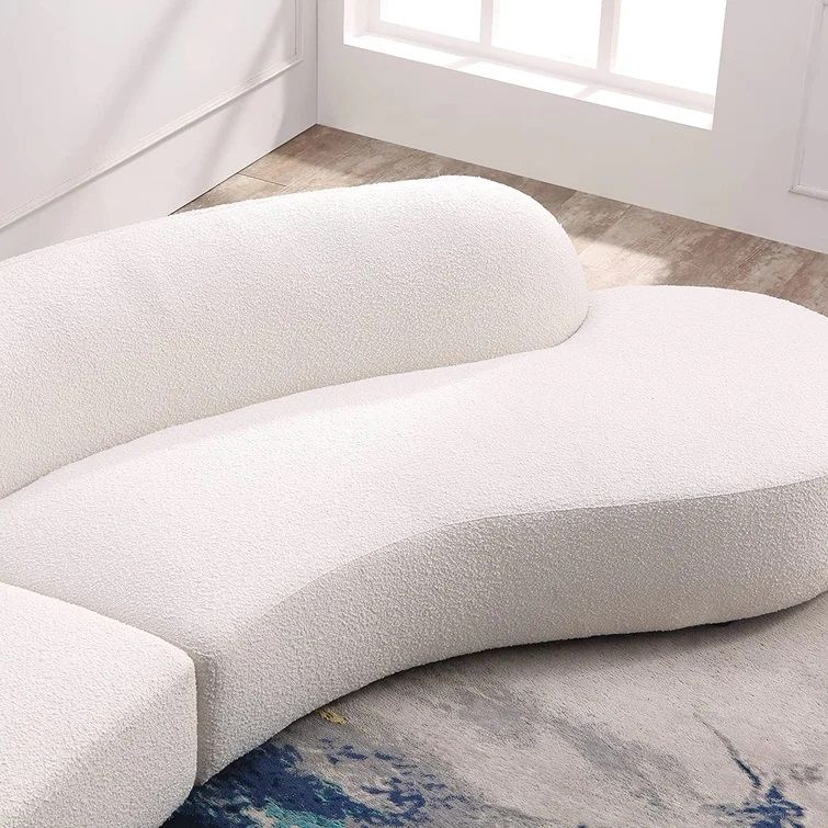 Wool Right Hand Facing Sofa And Chaise thumbnail 2