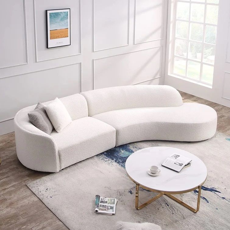 Wool Right Hand Facing Sofa And Chaise thumbnail 3