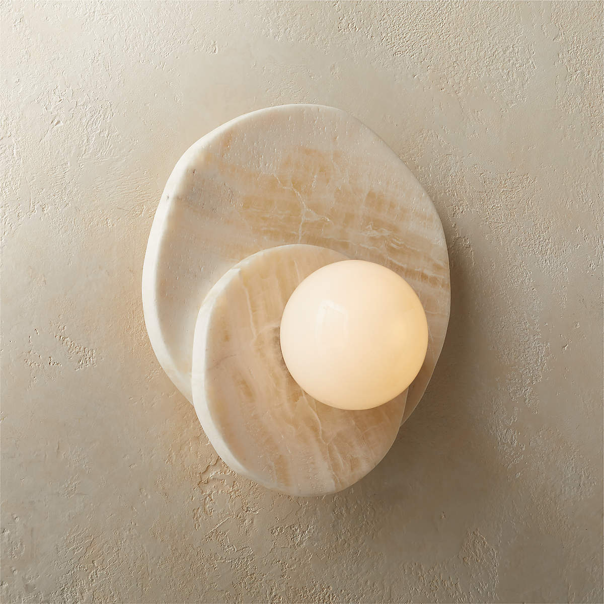 Astr White Onyx Wall Sconce thumbnail 4