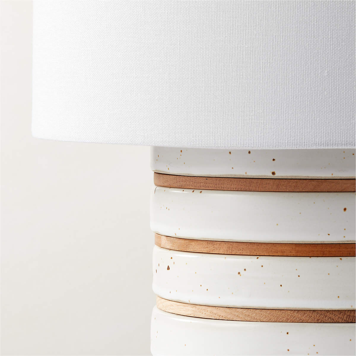 Cove Short Ceramic Table Lamp thumbnail 3