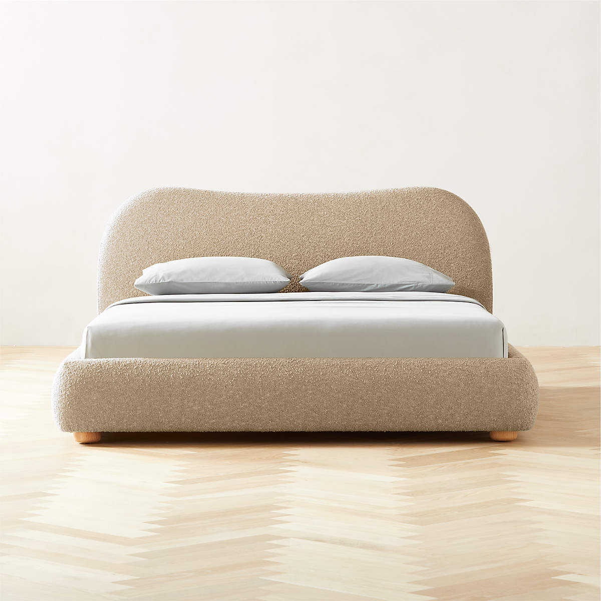 Diana Camel Upholstered Queen Bed thumbnail 3