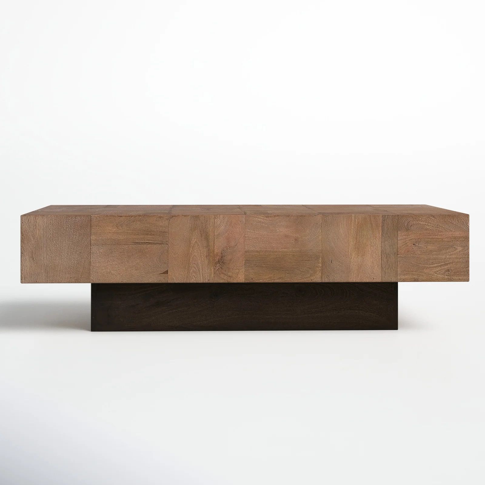 Kristy Solid Wood Pedestal Coffee Table thumbnail 2
