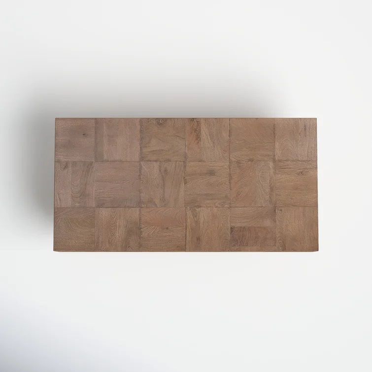 Kristy Solid Wood Pedestal Coffee Table thumbnail 4