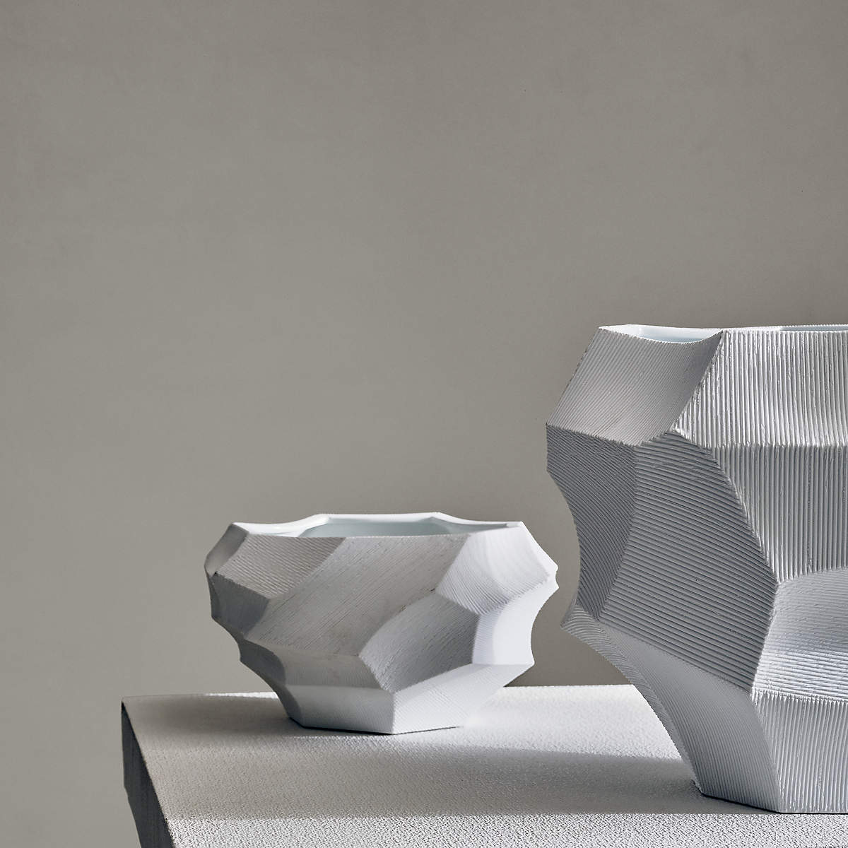 Renata Small White Planter thumbnail 4