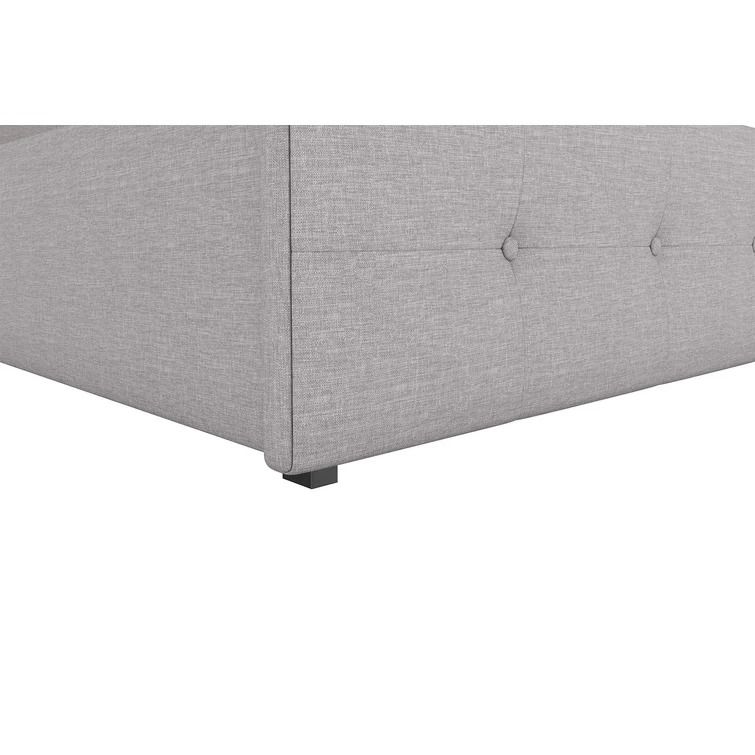 Houchins Tufted Upholstered Low Profile Storage Platform Bed Full thumbnail 7