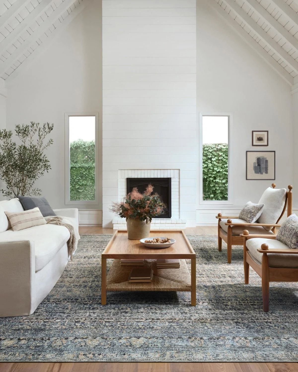 Billie Denim Blush Rug 10'x14' thumbnail 2