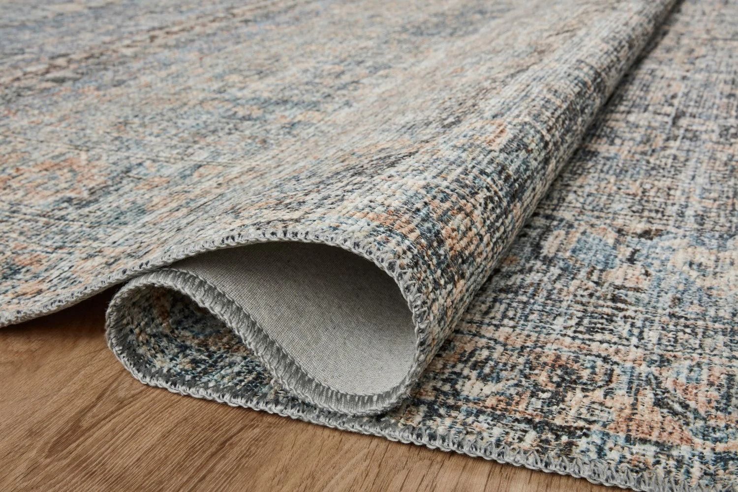Billie Denim Blush Rug 10'x14' thumbnail 5