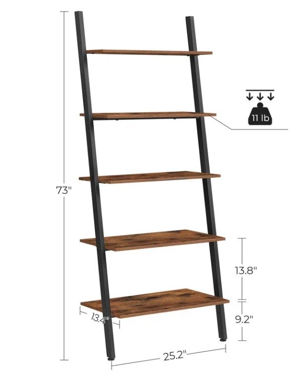 Ciotti Steel Ladder Bookcase thumbnail 8