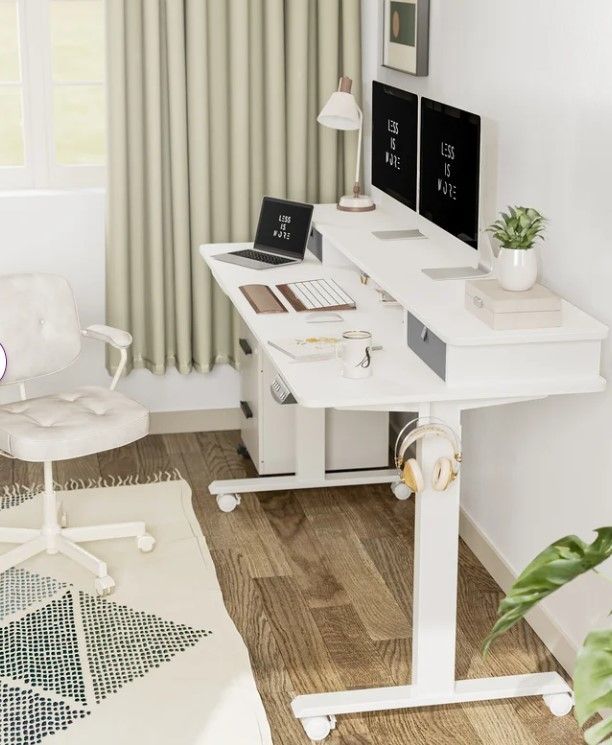 Elluth Height Adjustable Standing Desk thumbnail 3