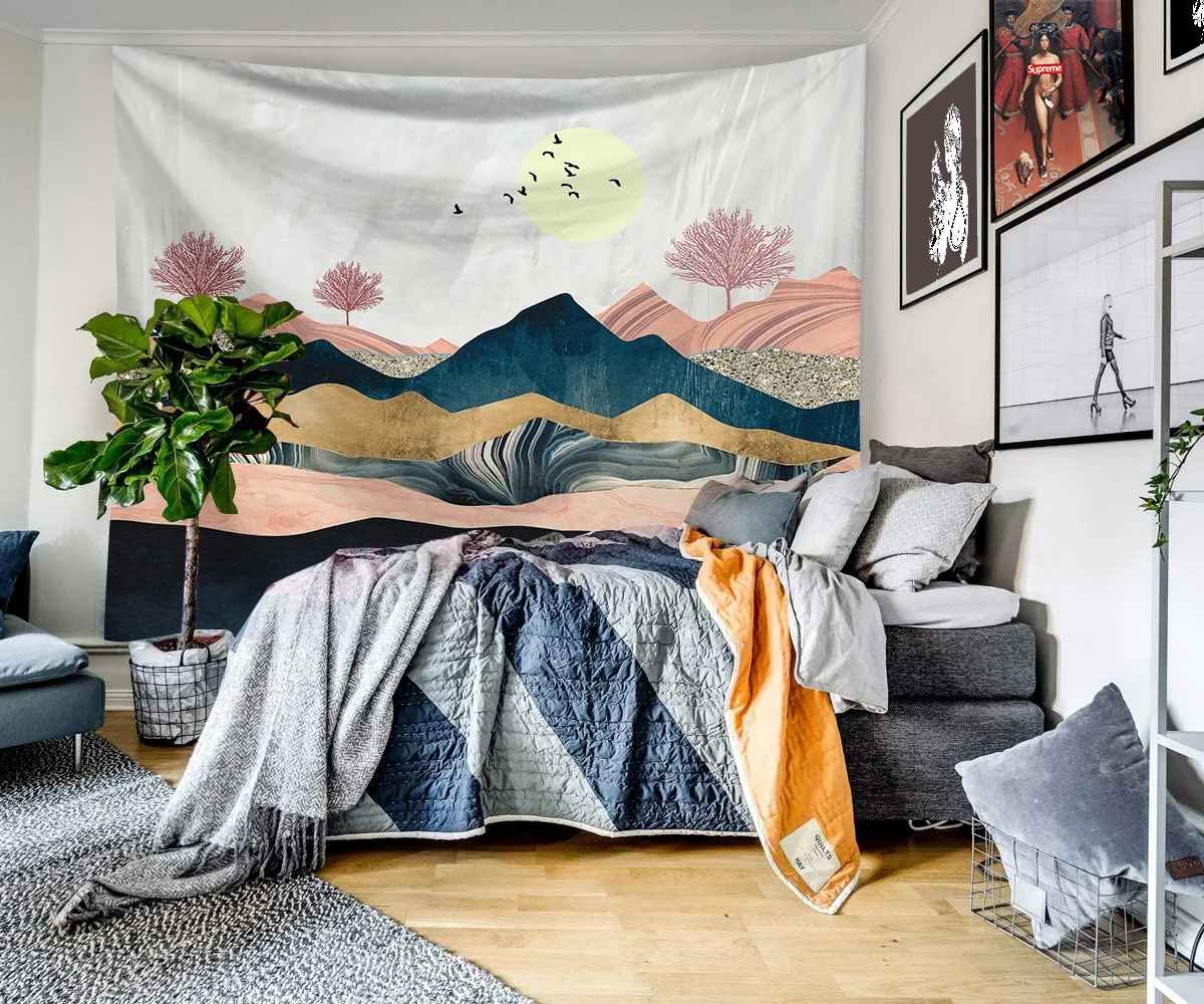 Polyester Tapestry with Hanging Accessories Included thumbnail 4