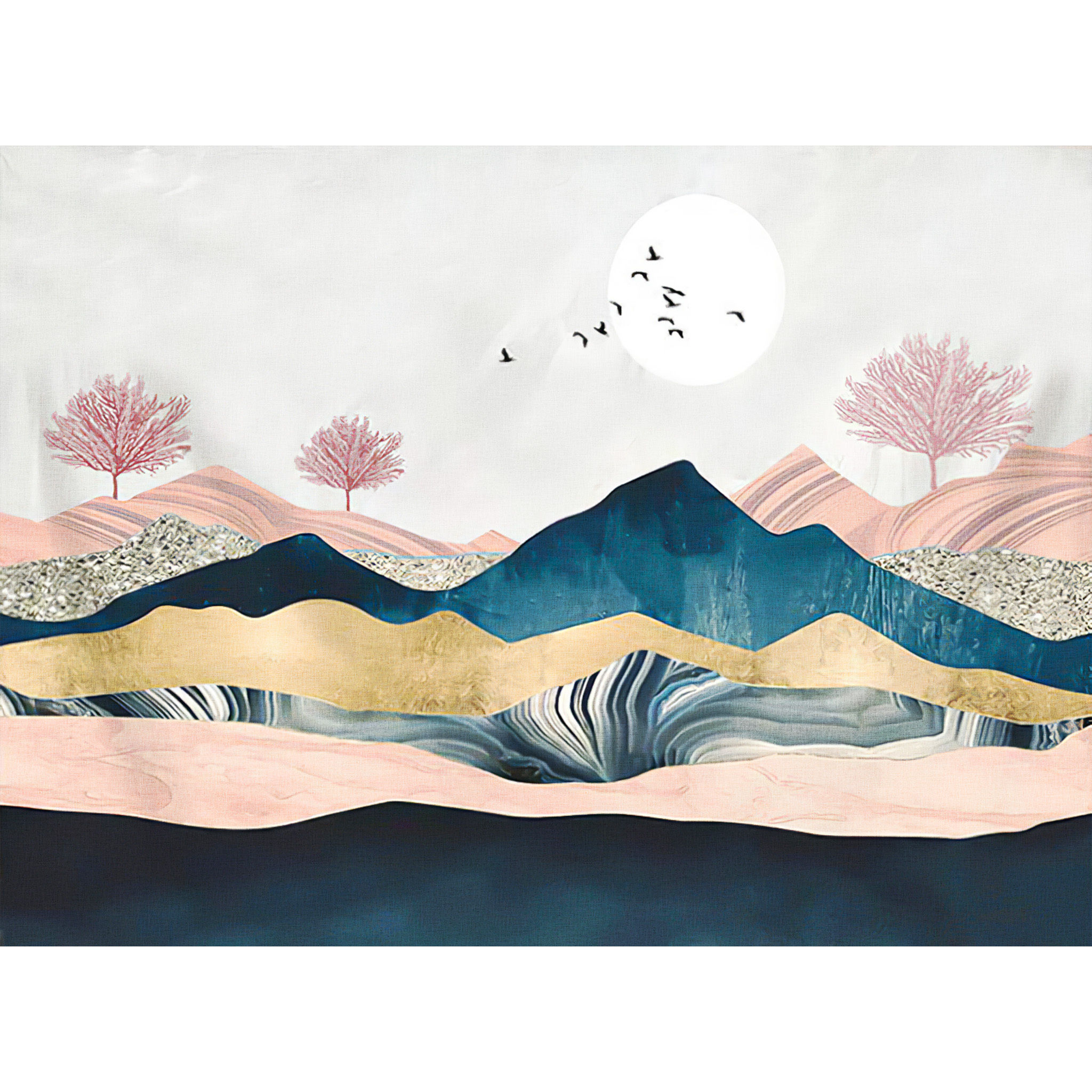 Polyester Tapestry with Hanging Accessories Included thumbnail 5